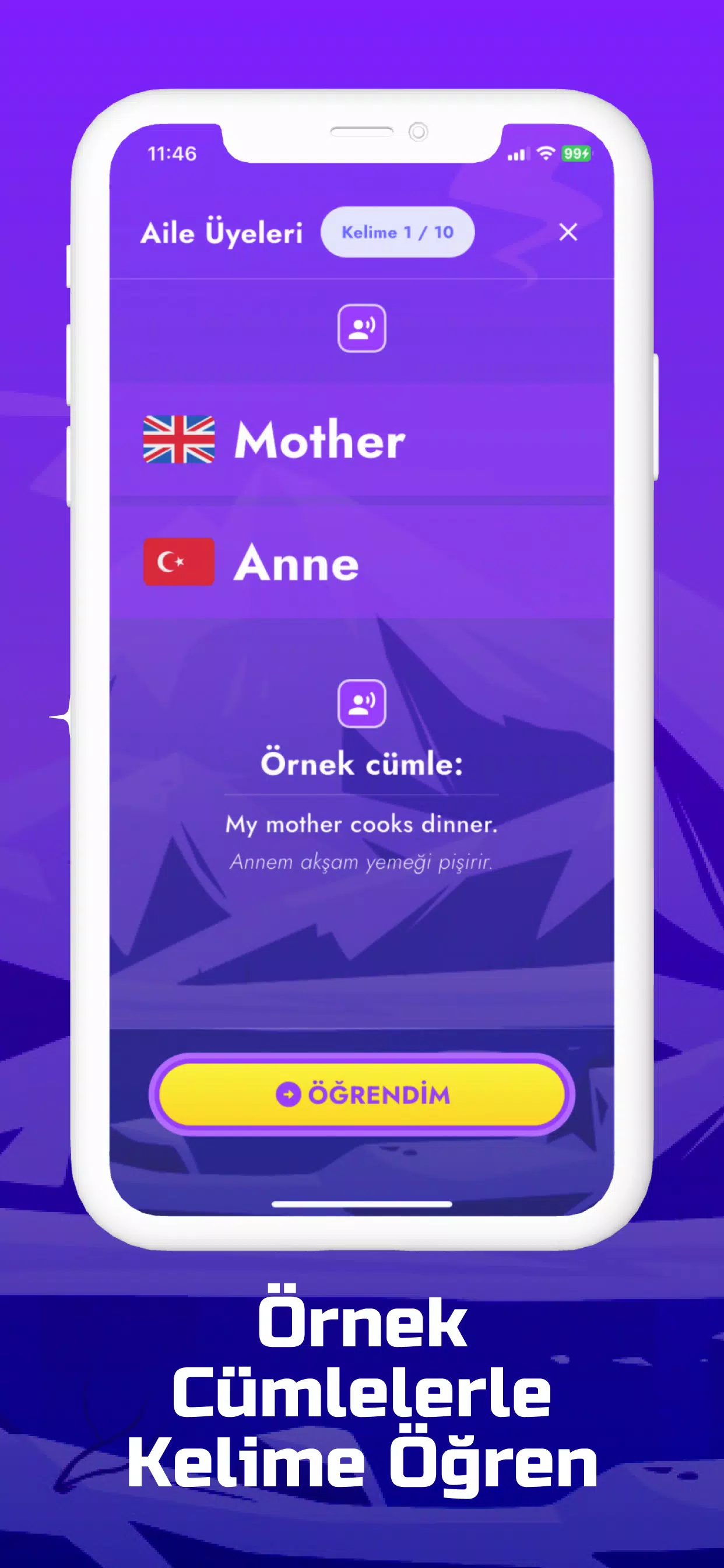 Quizlingo - İngilizce Öğren Capture d'écran 1