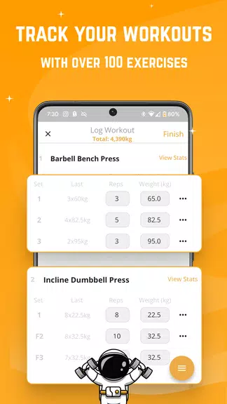 Stronger - Workout Gym Tracker Screenshot 0