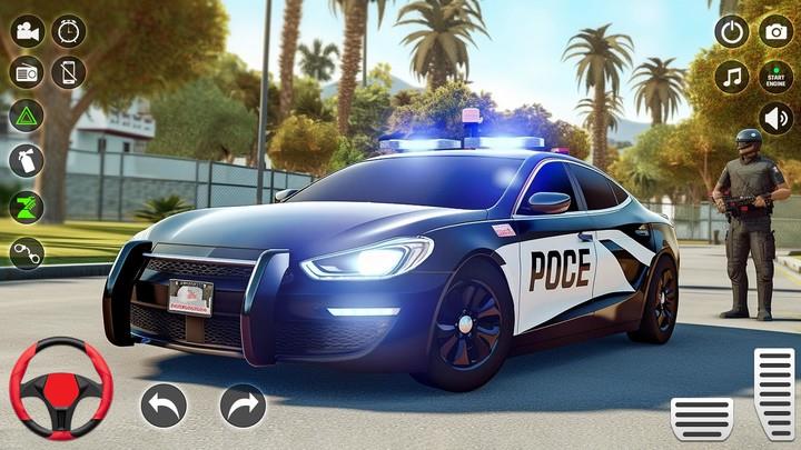 Modern Police Car Parking Game Ekran Görüntüsü 2