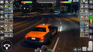 Taxi Simulator 3D-US Taxi Game Ảnh chụp màn hình 1