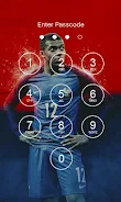 Kylian Mbappe Lock Screen Schermafbeelding 3