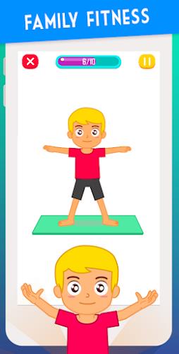 Exercise for Kids at home Скриншот 3