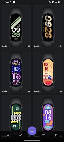 Mi Band 8 Watch Faces 스크린샷 1