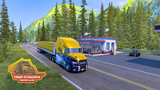 Truck Simulator : Trucker Game Schermafbeelding 0