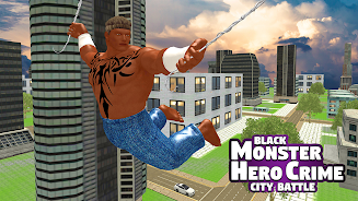 Black Monster Hero City Battle Zrzut ekranu 3