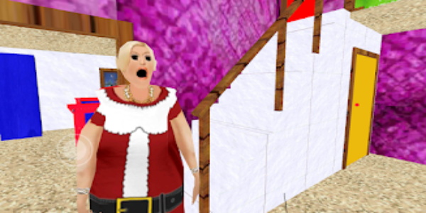 Santa Scary Granny Escape Captura de tela 2