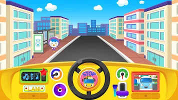 Tayo Bus Game - Bus Driver Job スクリーンショット 3