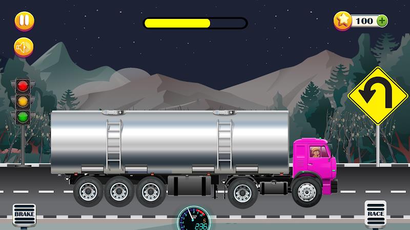 Cargo Truck Driving-Truck Game Tangkapan skrin 1