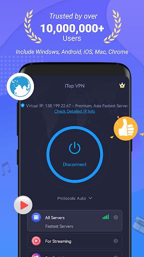 iTop VPN: Proxy & Game Booster ภาพหน้าจอ 2