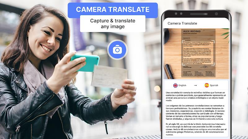 Translate Voice Translator App Captura de tela 2