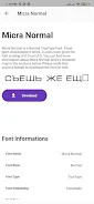 Russian Fonts Zrzut ekranu 2