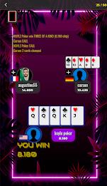 Hoyle Poker: 5 Card Online 스크린샷 1