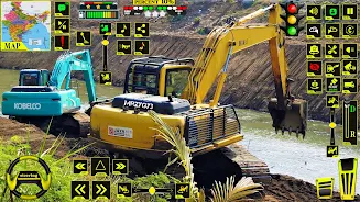 Road Construction Jcb games 3D ဖန်သားပြင်ဓာတ်ပုံ 3