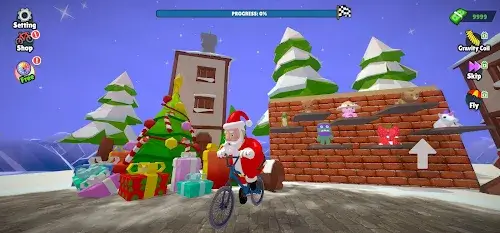 Santa Bike Master应用截图第0张