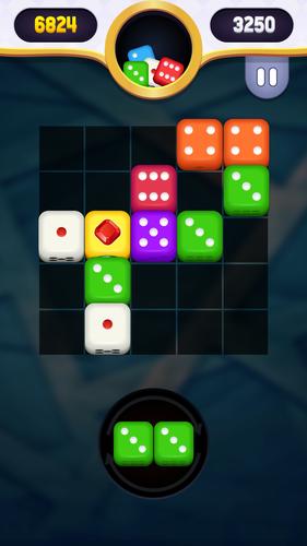 Merge Block: Dice Puzzle Captura de tela 2