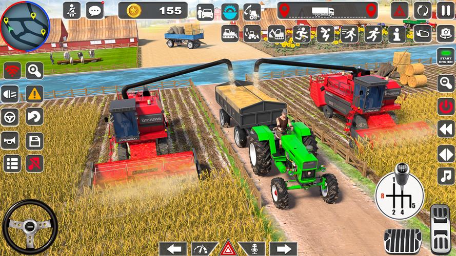 Tractor Driving Farming Games應用截圖第3張