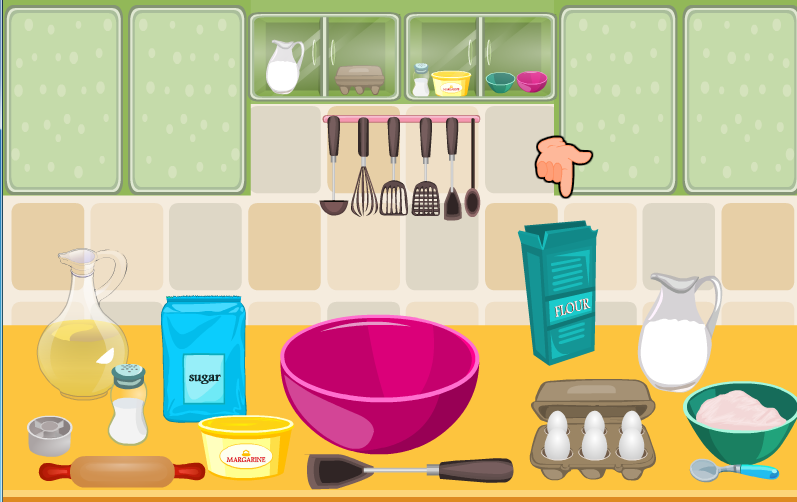 Cake Girls Games Cooking Games Mod Ekran Görüntüsü 0