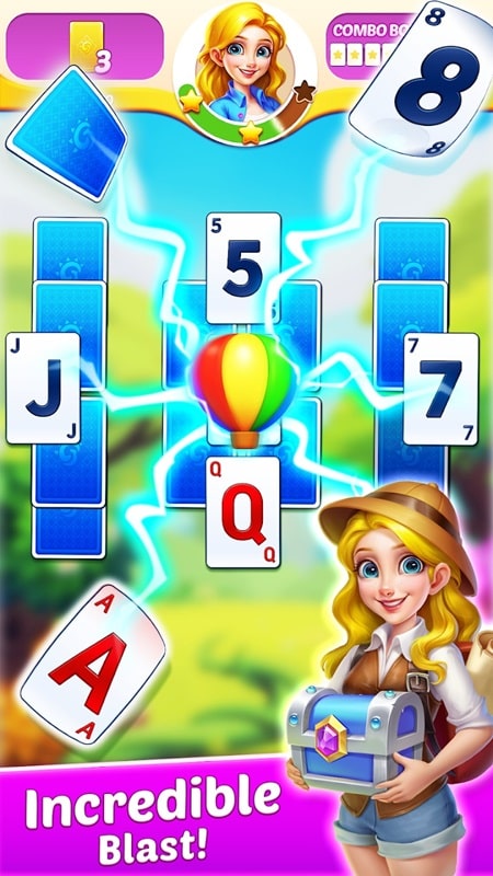 Solitaire Tripeaks Diary Zrzut ekranu 2
