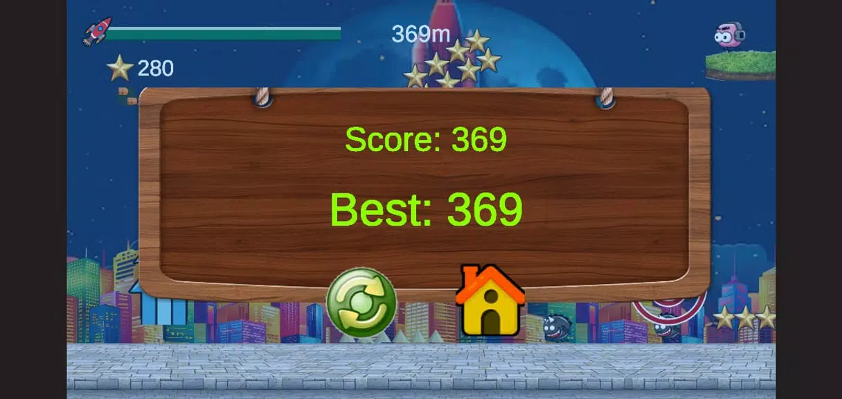 Endless Rocket War Schermafbeelding 2