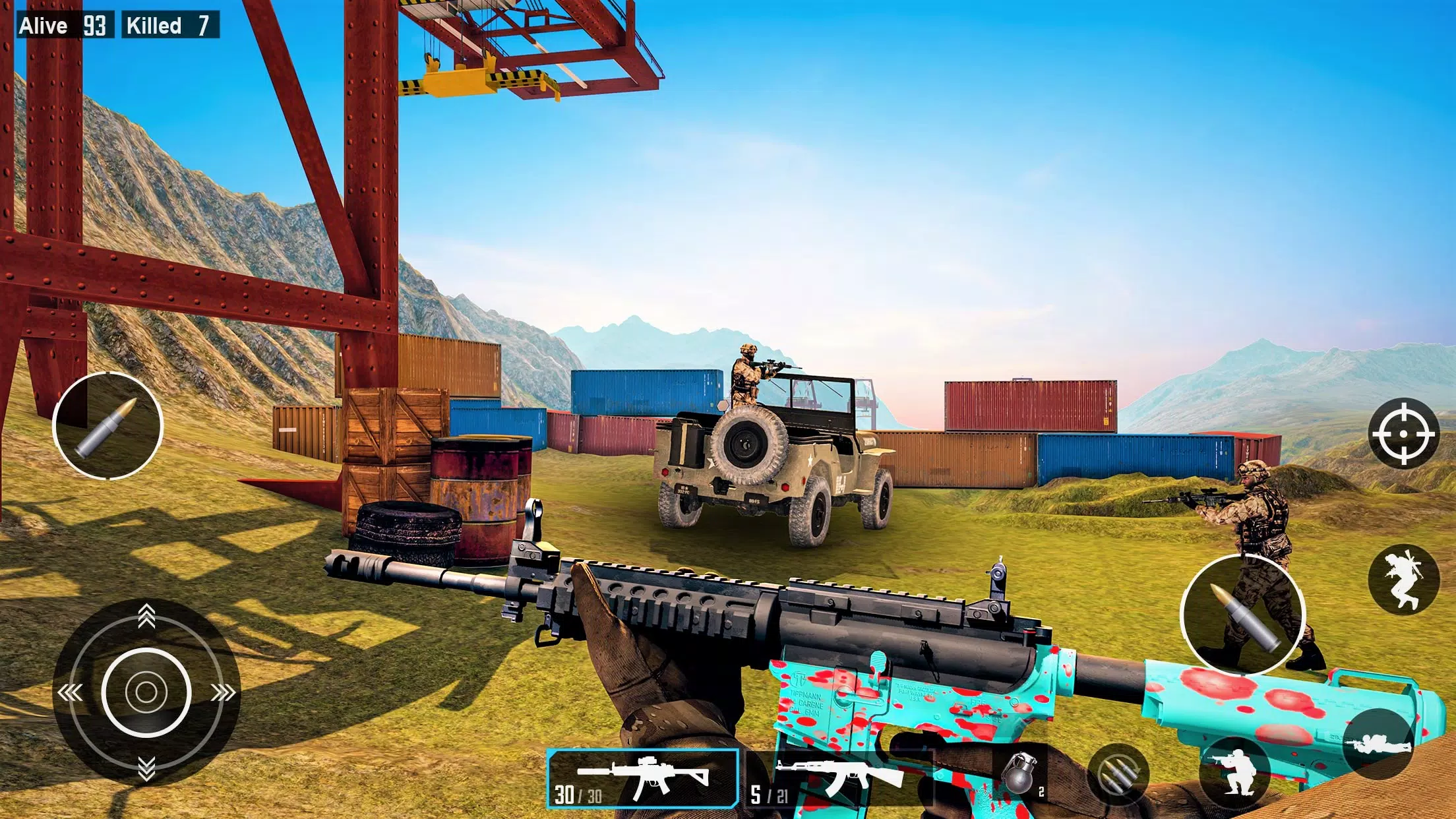 Commando Gun Shooting Games 스크린샷 1