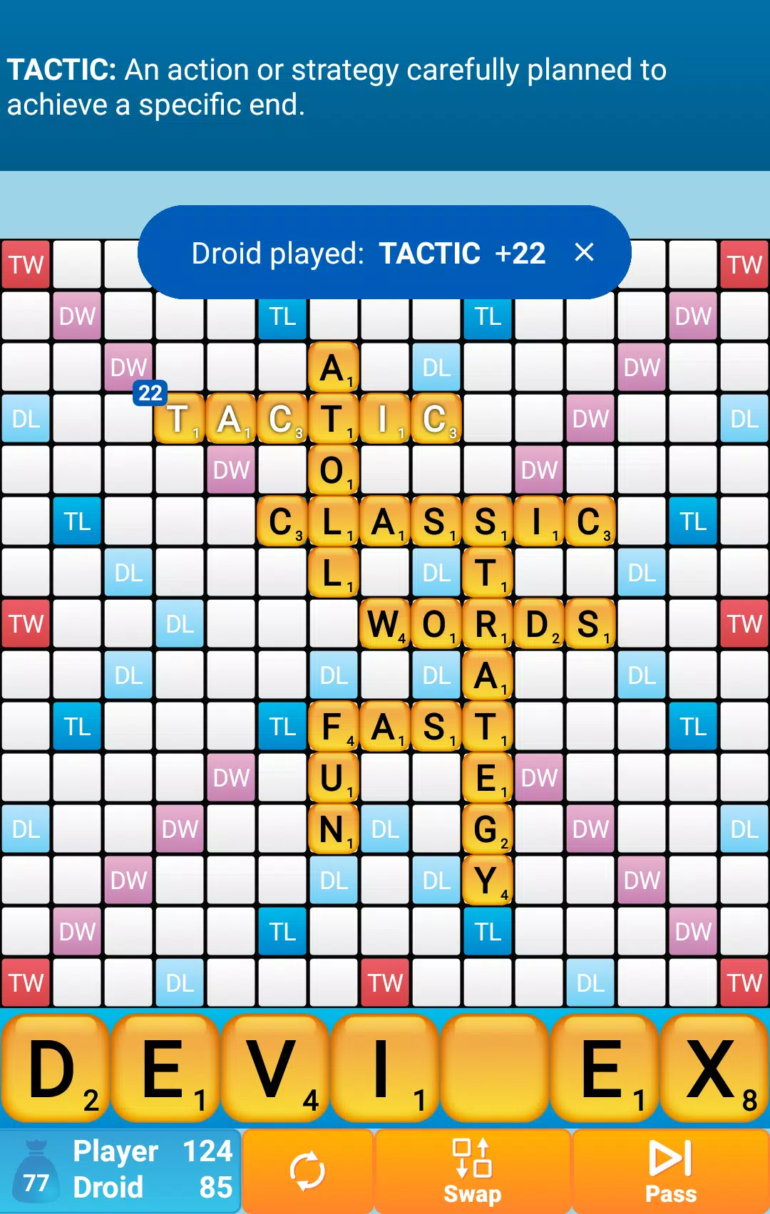 Classic Words Solo應用截圖第0張