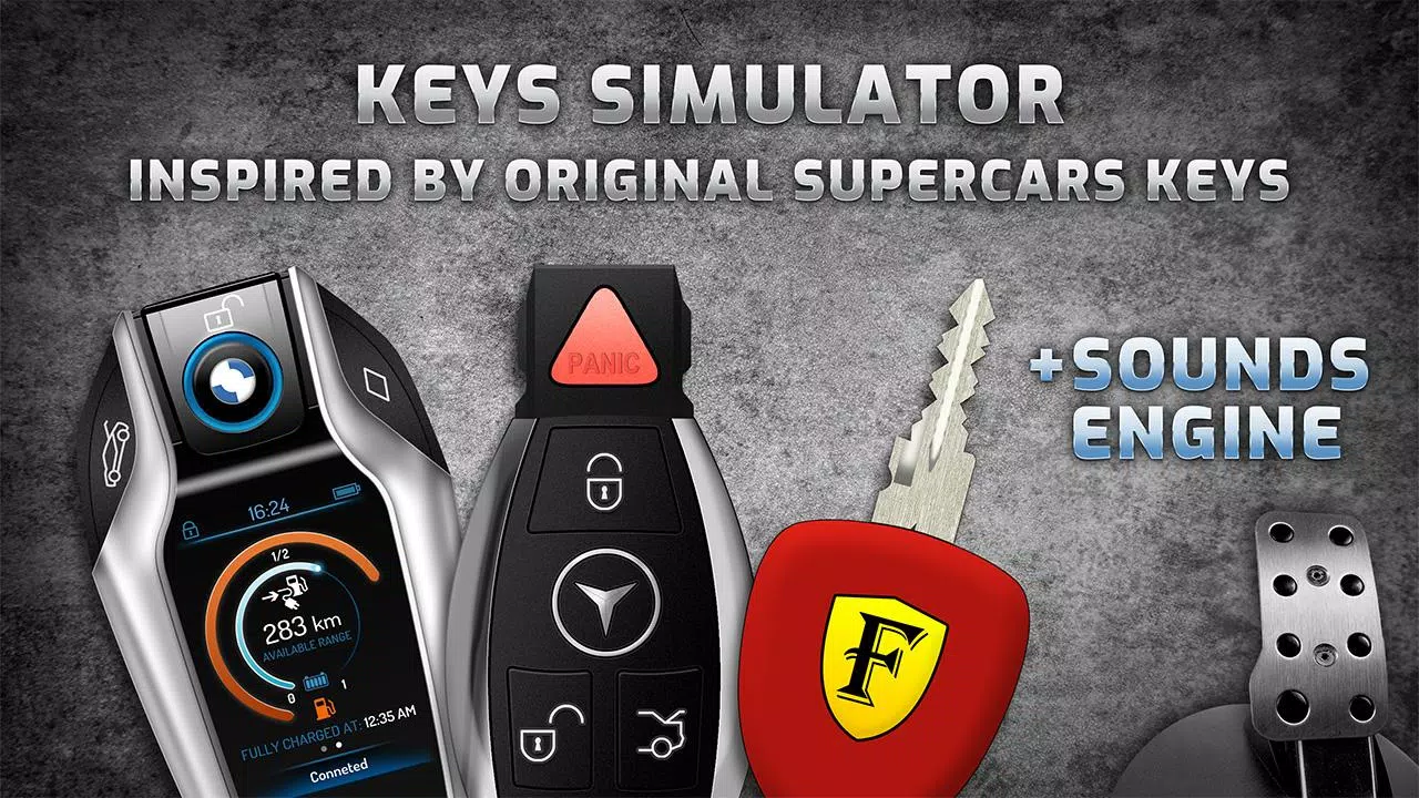 Keys simulator and cars sounds应用截图第0张