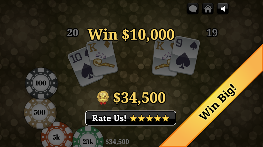 New Years Blackjack Screenshot 2