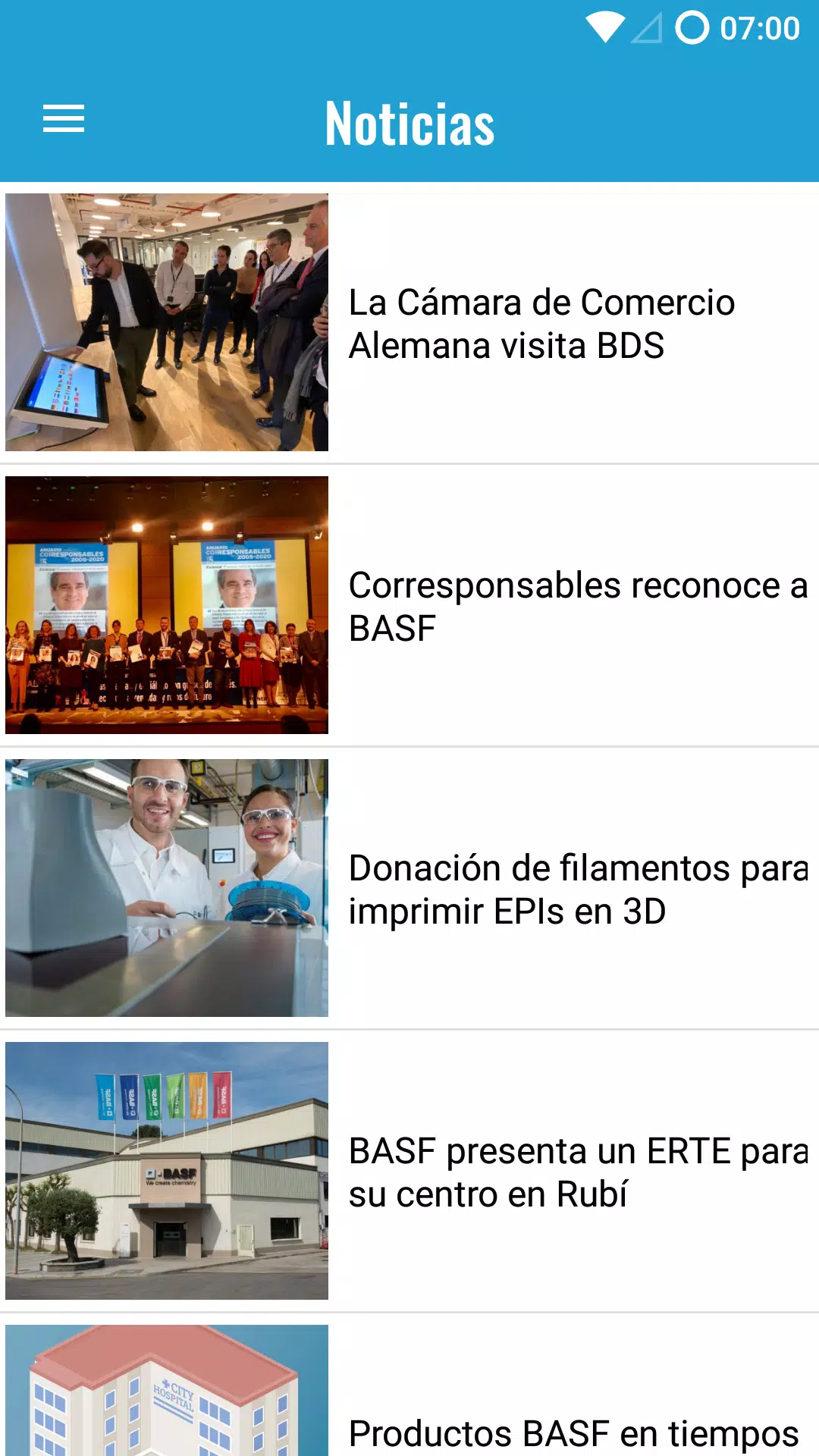 Schermata BASF Iberia AR 2