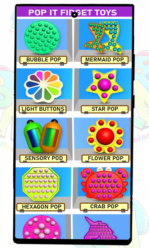 Poppit Game: Pop it Fidget Toy स्क्रीनशॉट 0