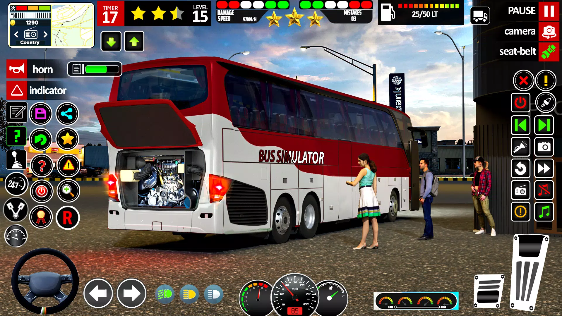 Bus Games City Bus Simulator Captura de tela 0