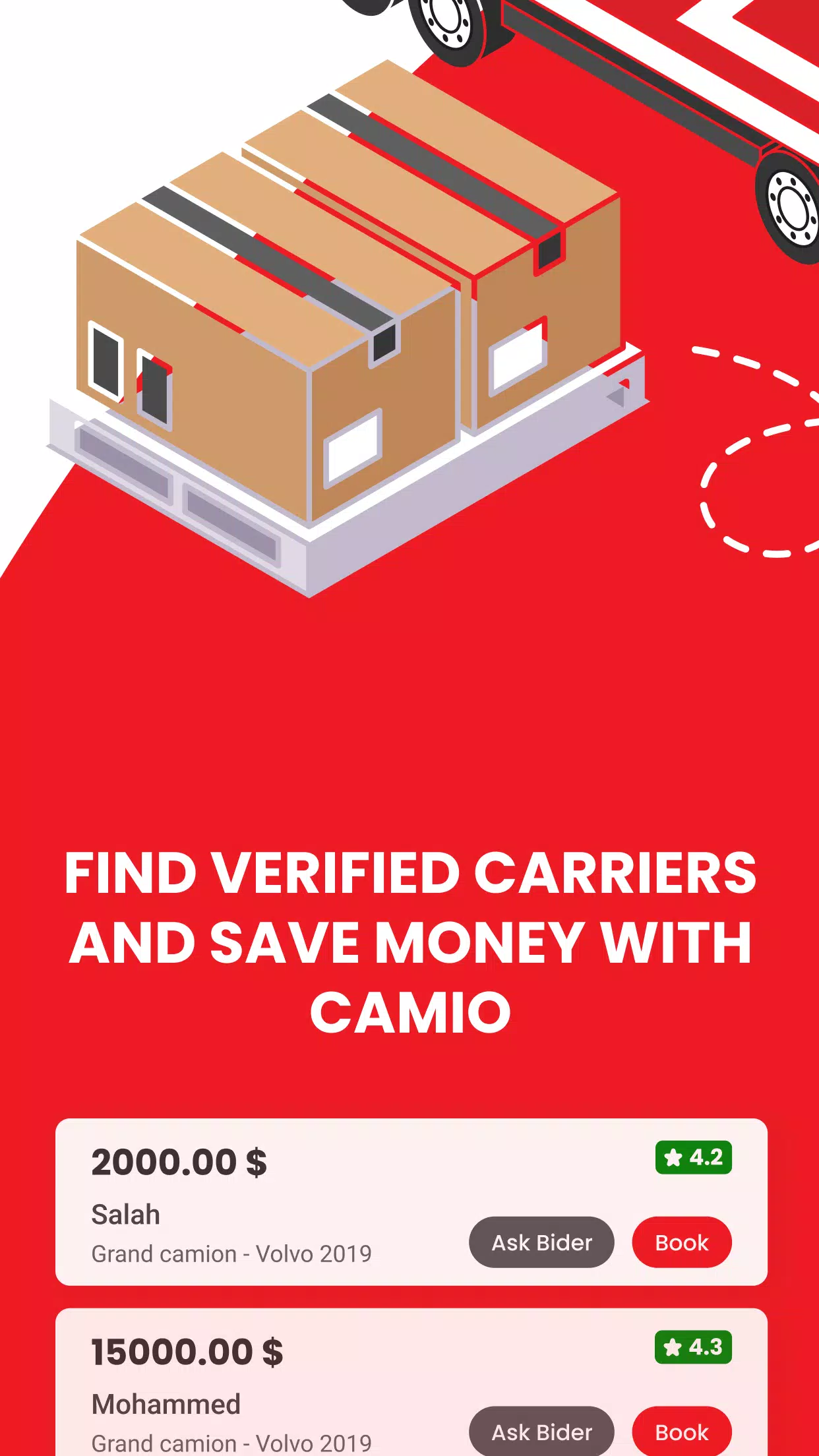 CAMIO – Transport Marchandise应用截图第1张