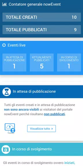 nowEvent - L'app a misura di evento Capture d'écran 1