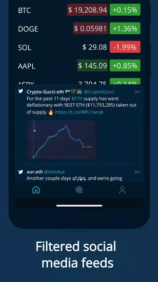 HODL Real-Time Crypto Tracker Ảnh chụp màn hình 2