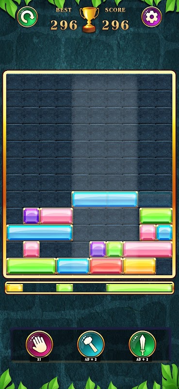 Block Puzzle Jewel Drop Blast Zrzut ekranu 1