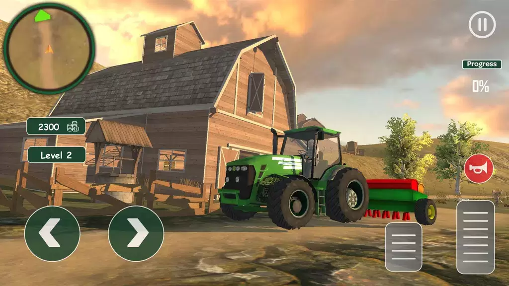 Big Farm USA Simulator Zrzut ekranu 1