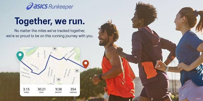 Schermata ASICS Runkeeper 0