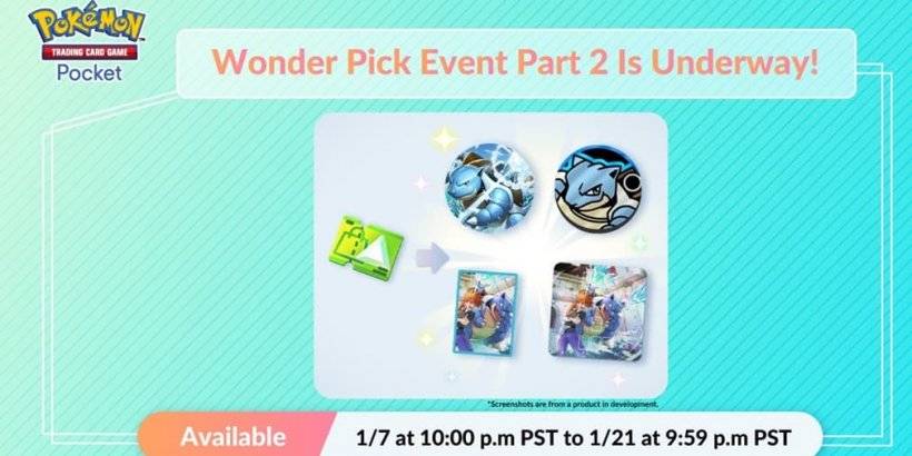 Pokémon TCG Pocket tiếp tục các sự kiện kỳ ​​quan mới nhất với sự trở lại của Blastoise favourite của người hâm mộ