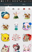 Emoji Stickers for chat Apps Schermafbeelding 0