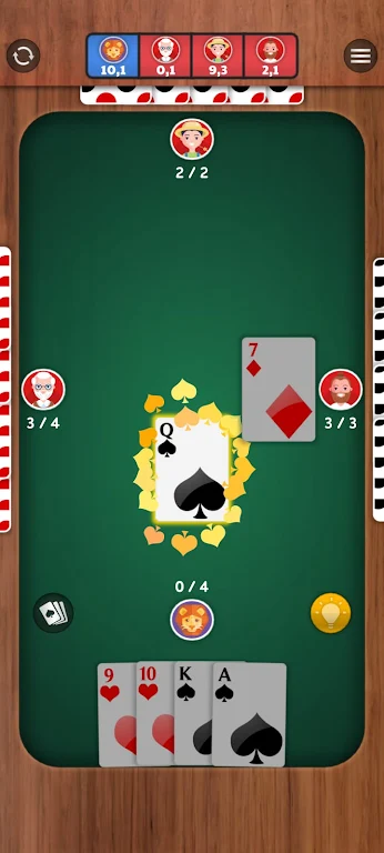 Callbreak Classic - Card Game ภาพหน้าจอ 1