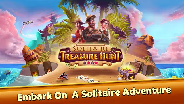 Solitaire Treasure Hunt स्क्रीनशॉट 0