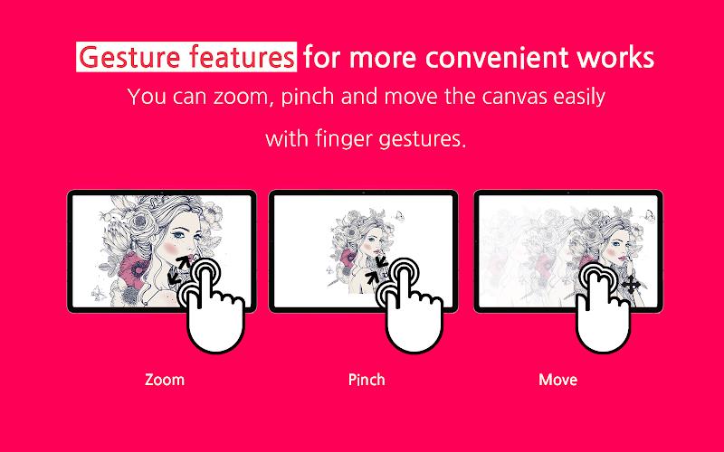 EasyCanvas -Graphic tablet App Tangkapan skrin 2