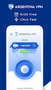 VPN Argentina - Get AR IP Captura de tela 0