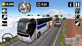 Bus Driving School : Bus Games Ekran Görüntüsü 1