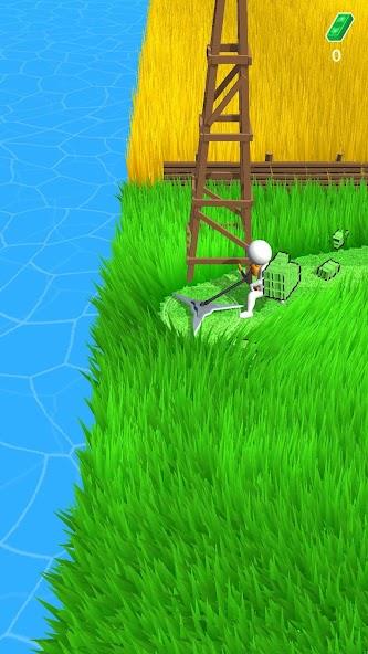 Stone Grass: Mowing Simulator Mod ဖန်သားပြင်ဓာတ်ပုံ 0