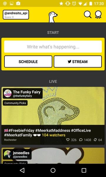 Meerkat Unofficial ဖန်သားပြင်ဓာတ်ပုံ 2