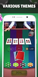 Blackjack - Offline Games Schermafbeelding 2