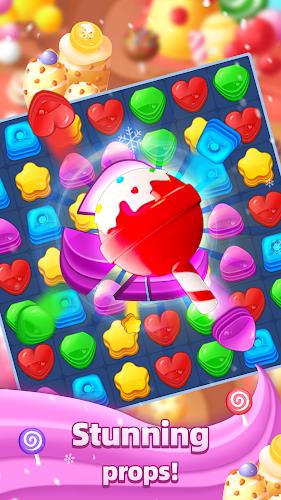 Sweet Candy Cat Puzzle Game ภาพหน้าจอ 1