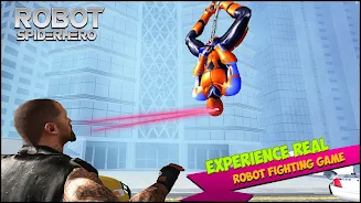 Robot Spider Fighter Games Скриншот 2