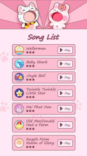 Duet Friends: Cute Music Games Schermafbeelding 1