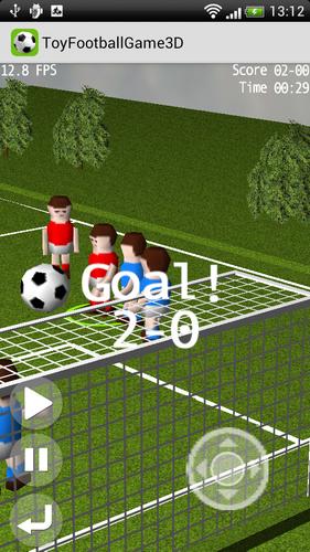 Toy Football Game 3D Captura de pantalla 1